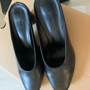 Oak + Fort Heeled Mules Shoes